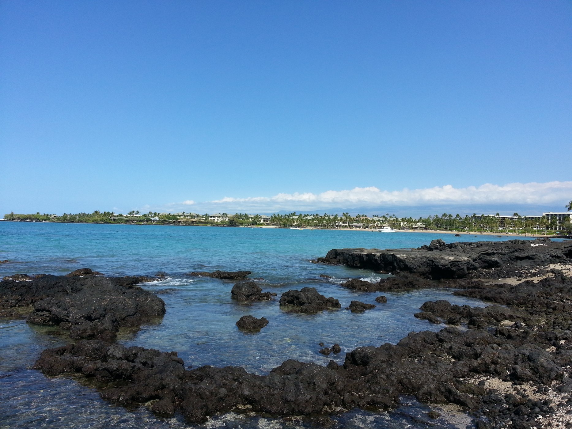 The Waikoloa shoreline